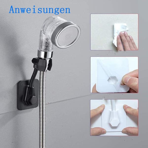 Bruseshowerholder uden boring håndbruseshowerholder bruseskål