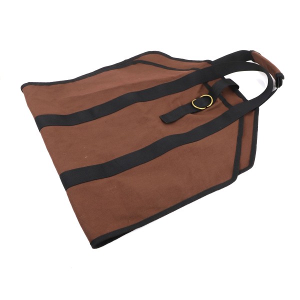 Brænde mulepose, Canvas Log Carrier Bag, Pejs Komfur Adgang