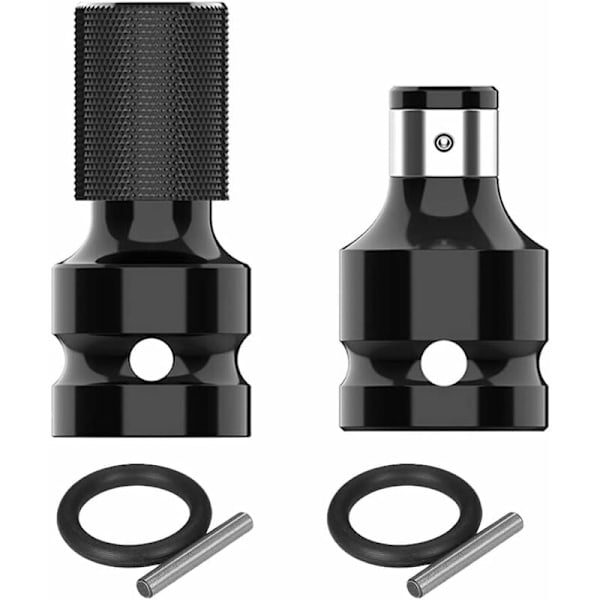 2-pack Socket Adaptrar 1/2 Kvadrat till 1/4 Hex Hex Ratsch-hylsa