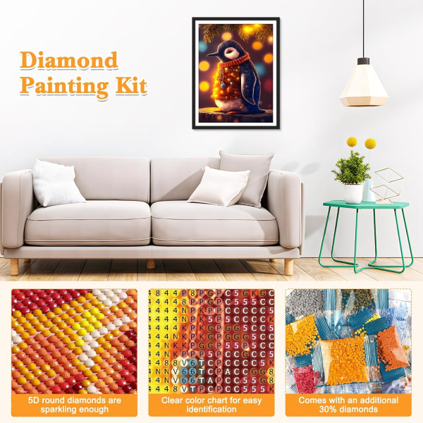 30X40cm) Diamond Painting Art, Christmas Diamond Painting Kit fo 24b7 |  Fyndiq