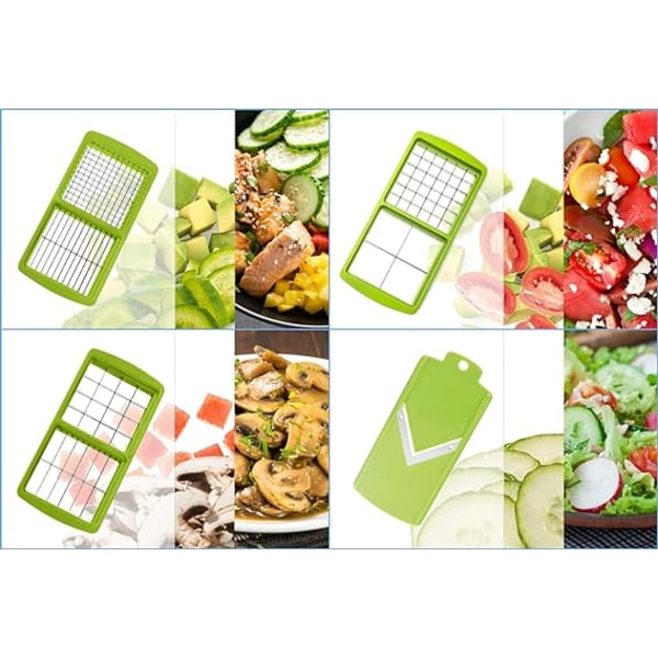 Nicer Dicer Smart (10 delar) grönsakskutter, lökhackare, man