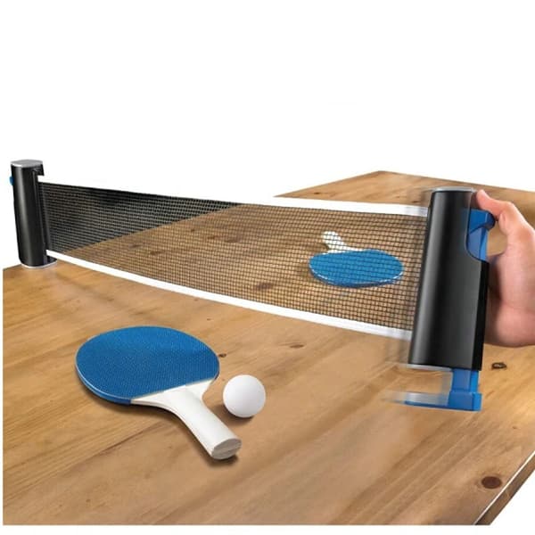 Bordtennisnet bærbar net teleskopnet