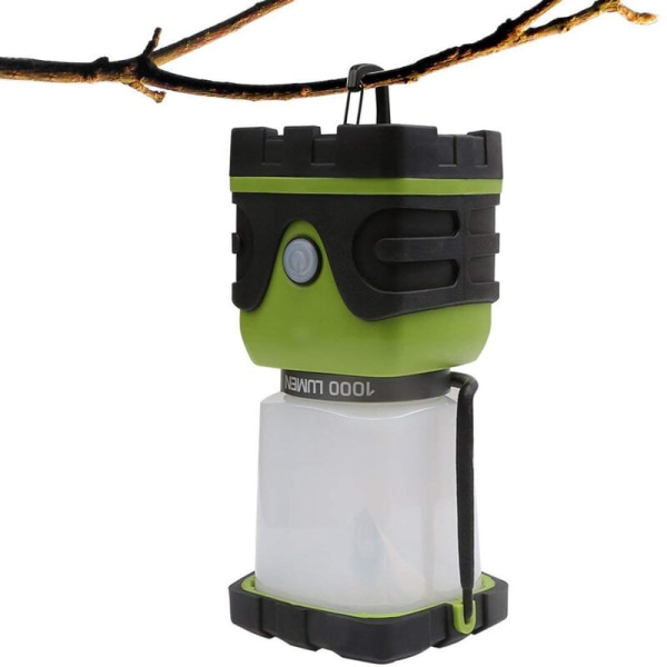 LED Camping Lantern, Kraftfull 1000lm Campinglampa, Justerbar