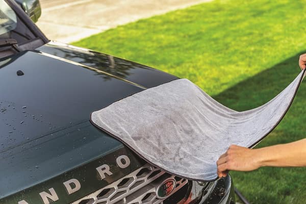 42*48 Mikrofiber Bilvask Håndklæde Absorberende Biltilbehør Rengøring C