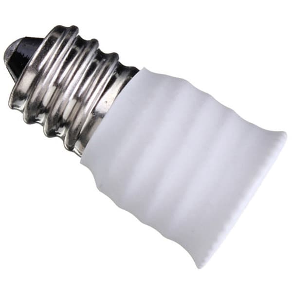 3x E12 til E14 Adapter LED Pære Adapter Hvit Adapter