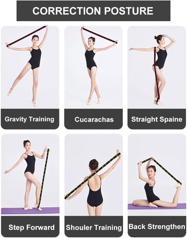 Träningsloopband Stretch Latin Band 15-20kg Elastiskt Yogaband