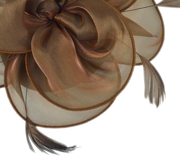 Dames Fascinator Hat Cocktail Party Te Headpiece Blomst Mesh
