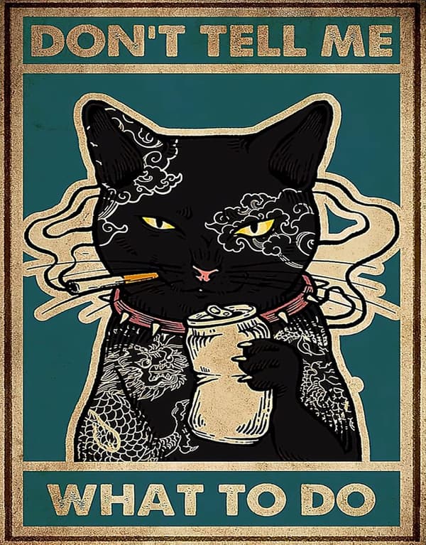 30x40cm, 5D diamantkonst katt målad strassbroderi canvas