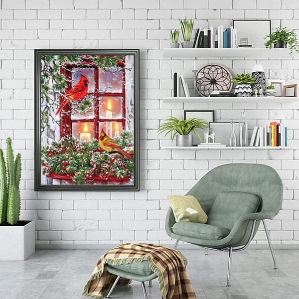 Diamantmaling, (30x40cm) Diamantkunst Diamantmalingssett for
