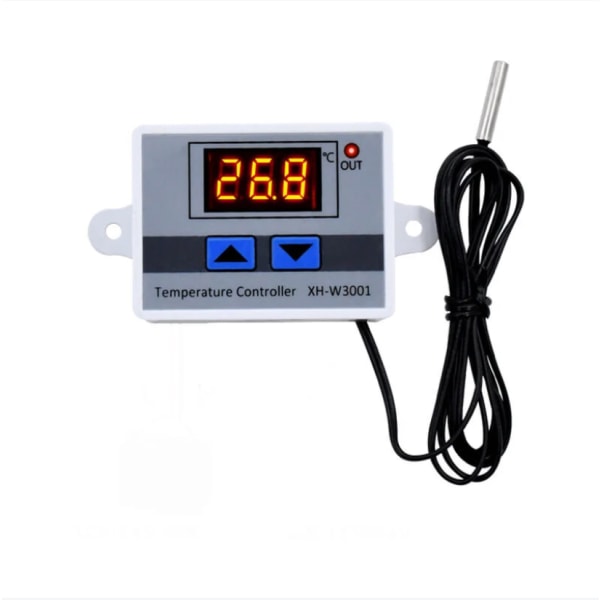 AC 110V-220V LED Digital Temperaturregulator for Inkubator Oppvarming