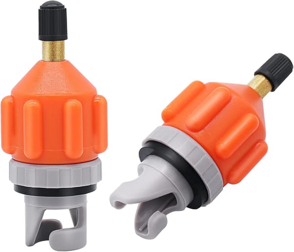 2-pakning oppblåsbare pumpeadaptere for stand up paddle – A