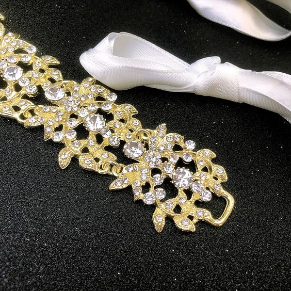 Legering innlagt Rhinestone Pannebånd Hårbånd Hodeplagg Østerriksk Krystall