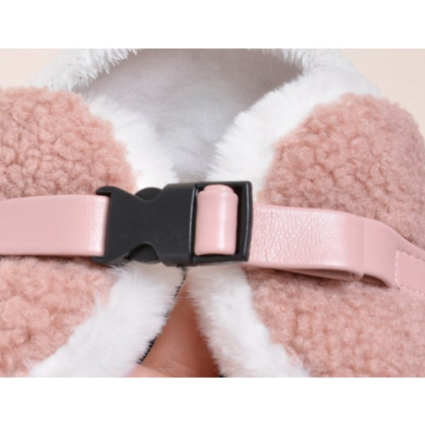 Baleifeng Barnhatt Tjock Lammull Vinter Varm Bib Varm och