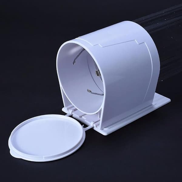 Veggmontert engangskoppdispenser for plastkopper i fri størrelse