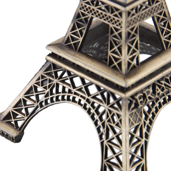 Mini Paris Eiffeltårn Statue Model 18cm Velegnet til Hjem, Kontor