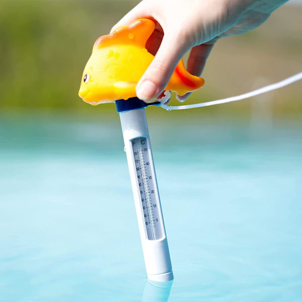 Pooltermometer, flytande pooltermometer, guldfisk