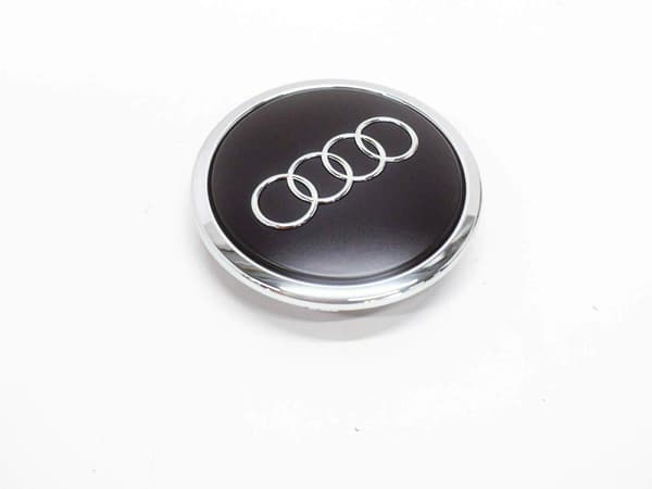 Audi Navkapsel Hætte Tuning Tilbehør til Aluminiumsfælge Sort