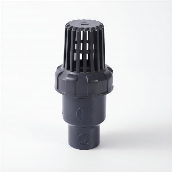 Fotventil med kul sugkontrollventil 25 32 40 mm Backflow filterventil PVC simning po