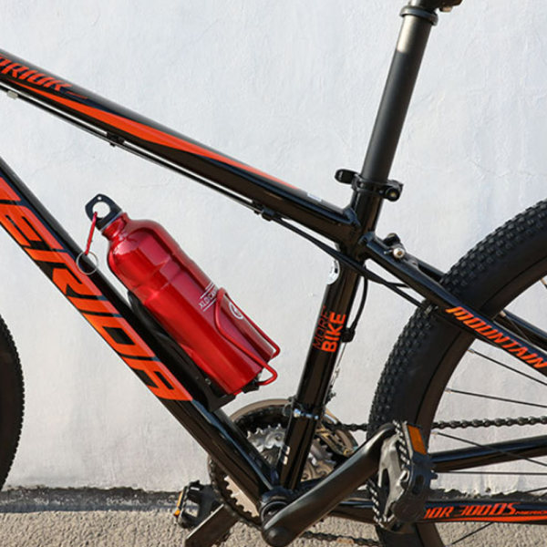 Tvådelad Cykel Mountain Bike Flaskhållare Justerbar Vatten Bo