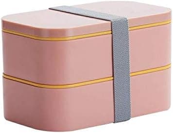 To-i-ett stablebare matbokser med moderne minimalistisk design, B