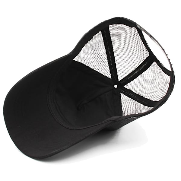 Unisex Djurgårdshatt med Djurtryck, Mesh Snapback, Hip Hop