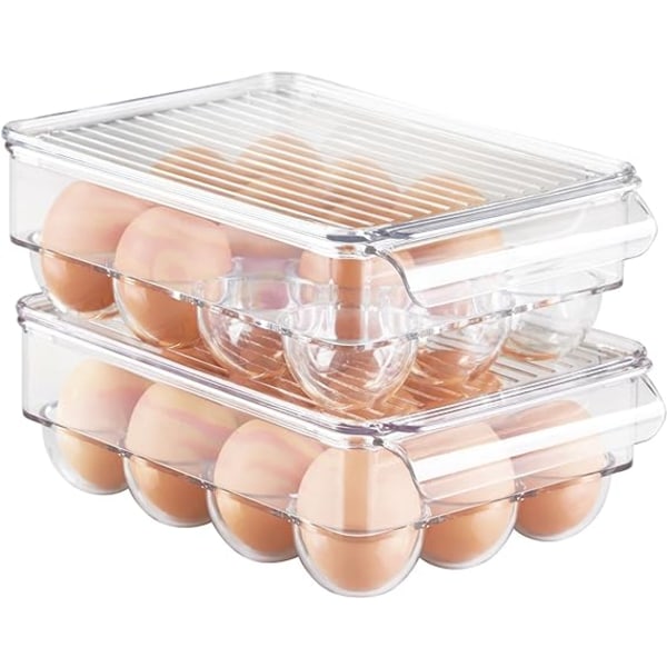 Køle/frys Binz ægbeholder, lille plastopbevaringsboks til T