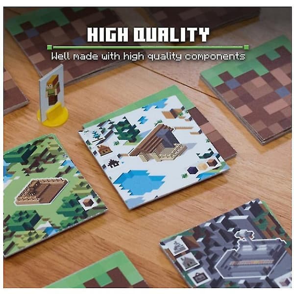 Minecraft Builder ja Biomit - Lautapeli