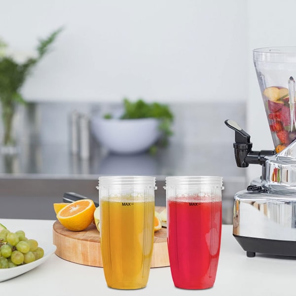 Mehustin 32OZ Läpinäkyvä kuppi Nutribulletille, Mehustimen varaosat
