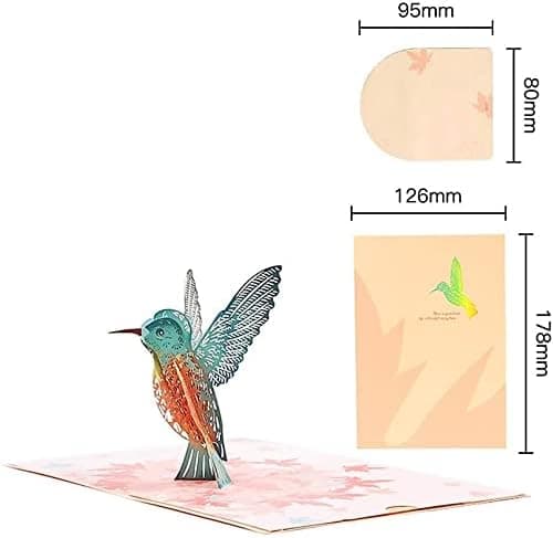 Bursdagskortgave til dine foreldre, venner og elskere, 3D Pop-u