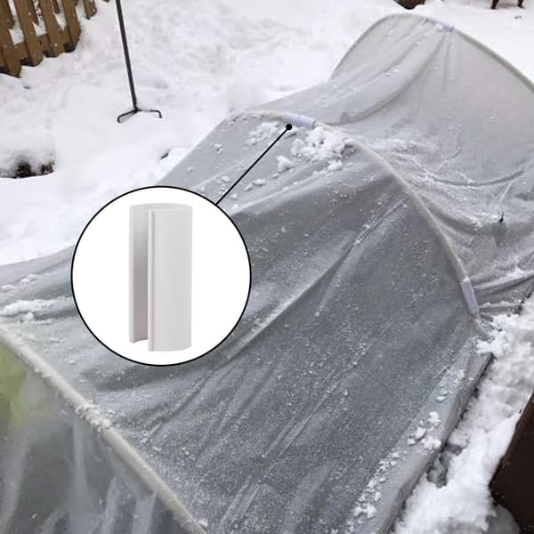 PVC Drivhusrørklemme 12,7 mm Beskyttelsesramme Drivhusmembran