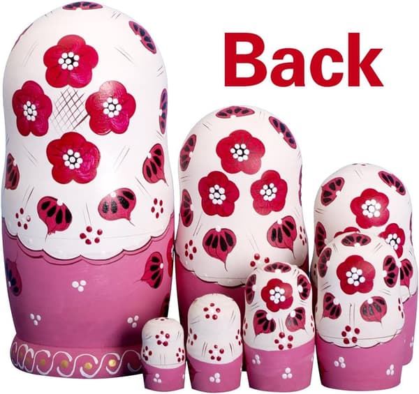 7 osaa Nesting Doll -sarja, Venäläiset Matrjoška-nuket