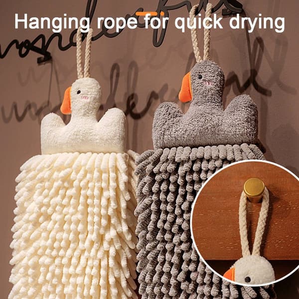 Hængende Håndklæder lavet af Mikrofiber Chenille, Absorberende Håndklæder