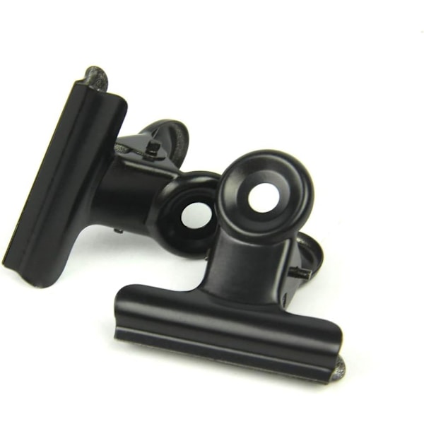 Black 2024 metal clips