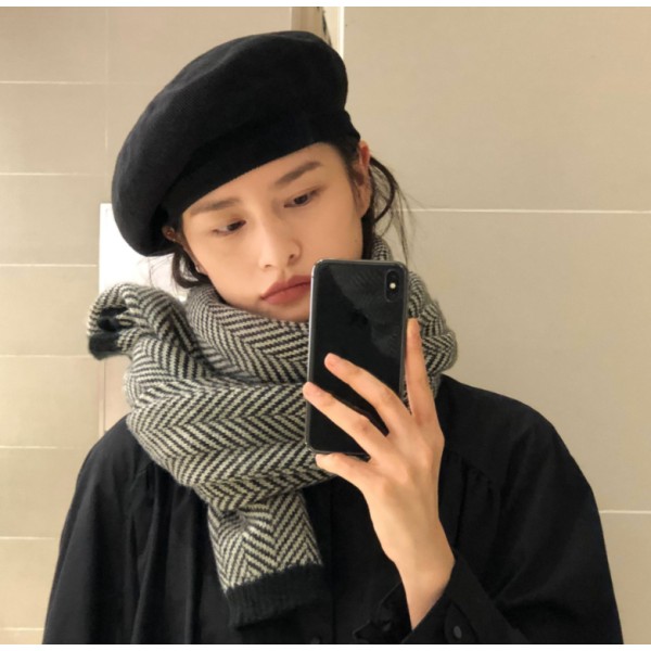 Dam Scarf Lady Foulard Kvinnlig Scarf Lång Sjal Skydd Aga