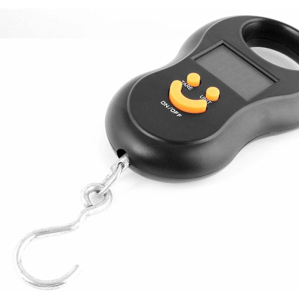 Mini-våg Bärbar Digital Vågsäck Vikt Haken Elektronisk