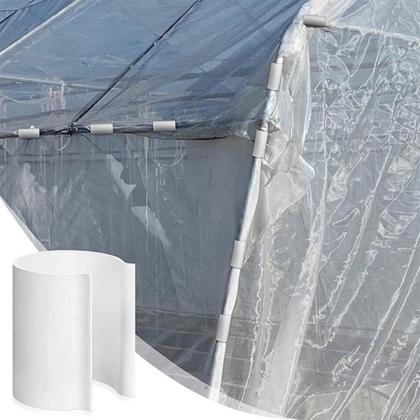 PVC Växthusrörklämma 19mm Skyddande Ram Växthusmembran