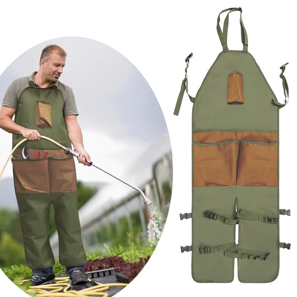 Hageforkle med flere lommer 600d oxford arbeidsforkle h