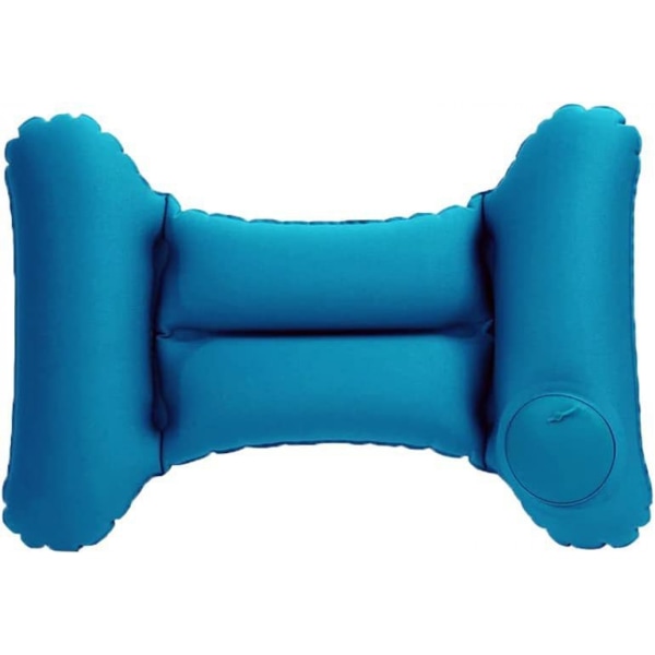Travel Pillow 1-osainen puhallettava ristiselän tyyny. Kannettava lannerangan pi