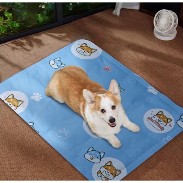 60x90cm - Koiran viilennysmatot - Itseviilenevä matto koirille ja kissoille, myrkytön geelilemmikkimatto, ei tarvitse jäähdyttää