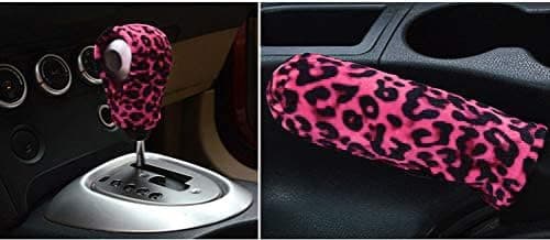 3 i 1 Myk Leopard Bilinteriør (Rød), Håndbremsdeksel, Rocker H