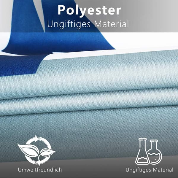 Bruseforhæng, Vaskbart Polyester Bruseforhæng, Bad og Toilet