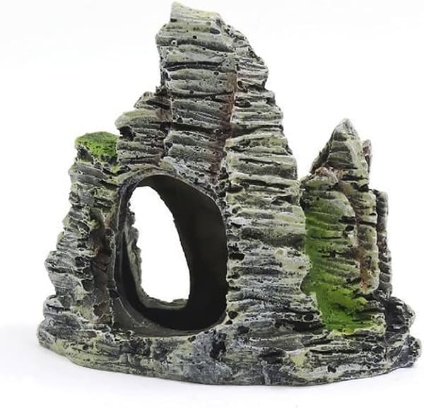 Vis akvarium steinhage gjemmested hule tre akvarium ornament dekorasjon