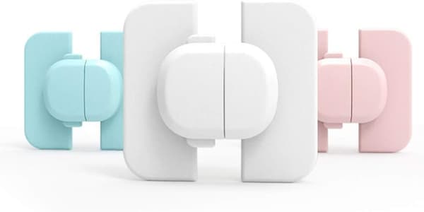 4-pack Färgade Graviditetstillbehör Barnsäkra Kylskåpslås Babysäkerhet