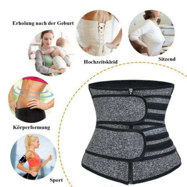 Mode Ceinture Abdominale Femme Ceinture Sports Fitness Réduire Le Ventre  Ceinture Taille Haute Ceinture Ceinture Postpartum Shapewear