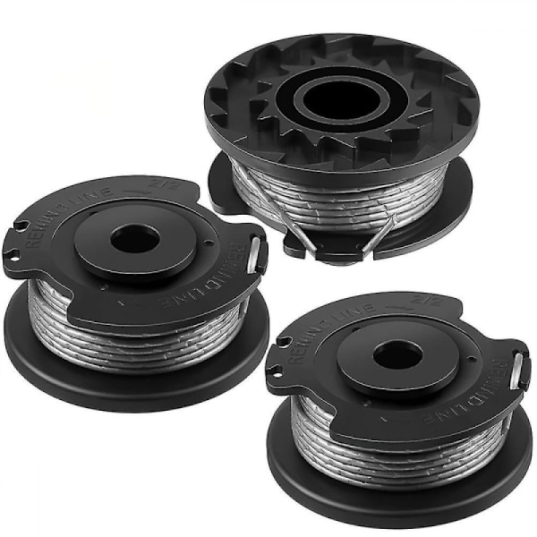 6 kpl F016800569 Siimatrimmerin puola ja siima Bosch EasyGrassCut 23, 26, 18, 18-230 -malleille,