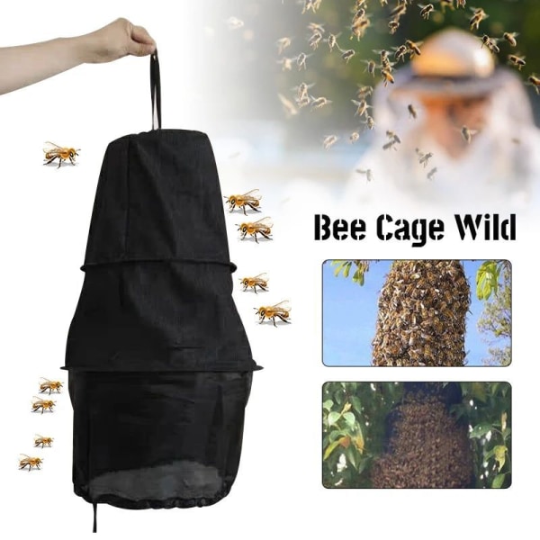 Portable Hive Swarm Tools Sort Biavlerværktøj Chipmunk Cage Ba