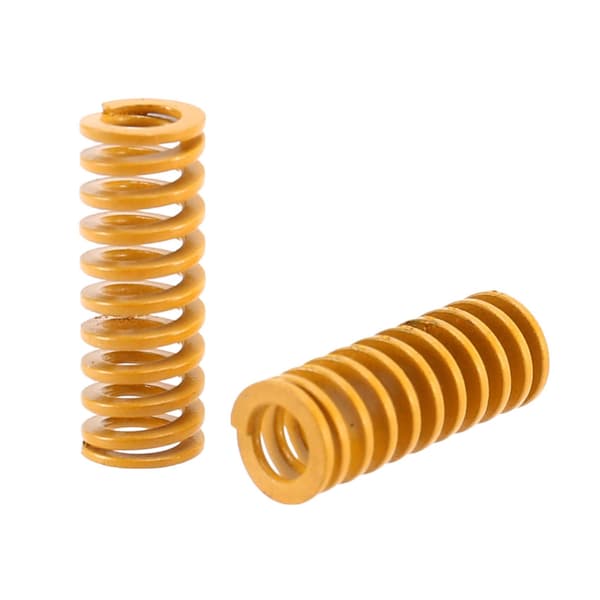 20 stk Formskivefjeder Gul Kompressionsformskefjeder (8mm*25