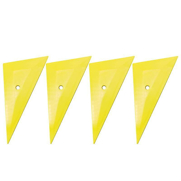4-pack Bilskrapa, Gul