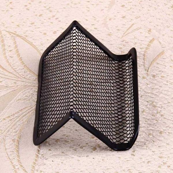 Visitkort Holder, Metal Mesh Solid Farve Kold Hul Business