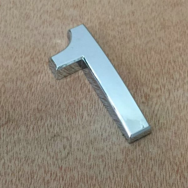 10 kpl Talonumero Postilaatikon Numero 0-9, 3D Oven Osoitenumero Itseliimautuva Postilaatikon Numerotarra